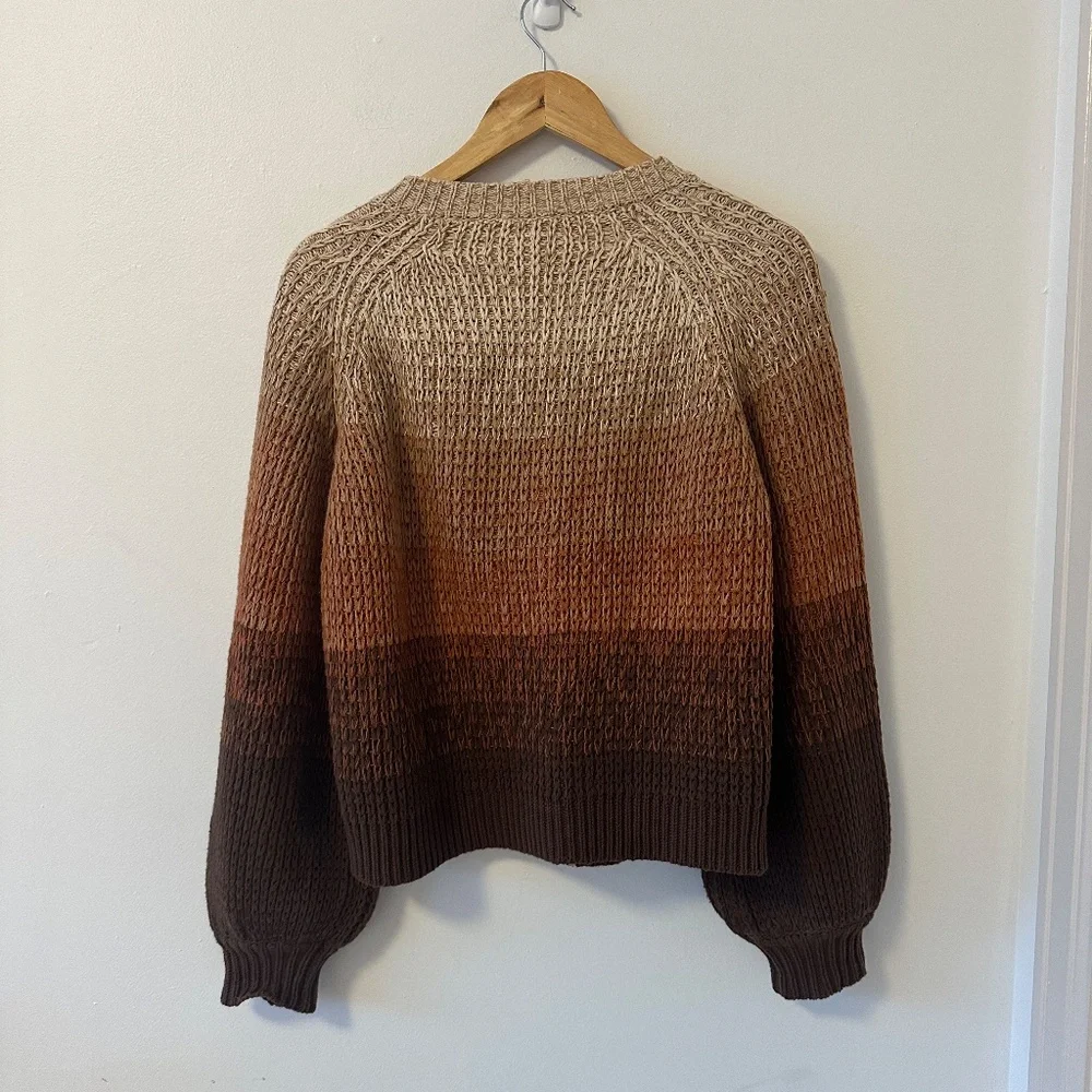 THE GREAT. The Dusk Cardigan in Marled Sunset | Size 0 / XS - Picture 9 of 14